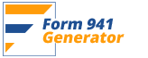 form 941 generator